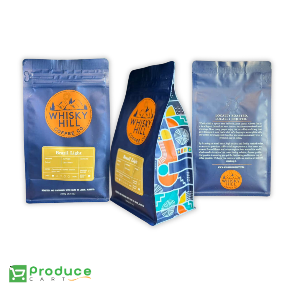 Whisky Hill Coffee Co. - Brazil Light (Whole Bean)