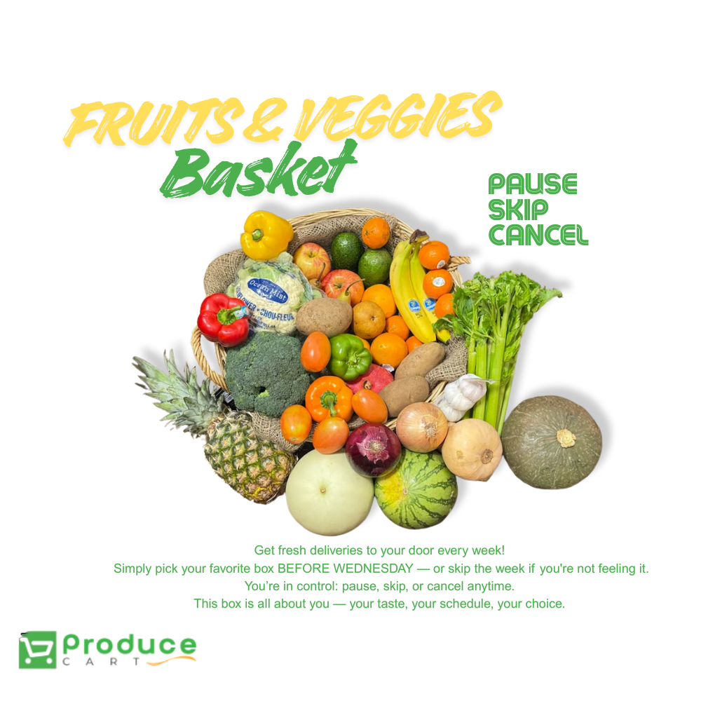 FRUITS & VEGGIES BASKET