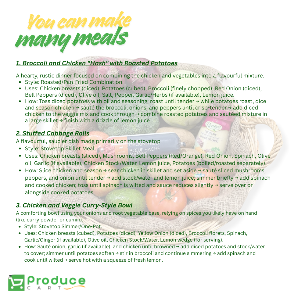 CHICKEN DINNER BASKET