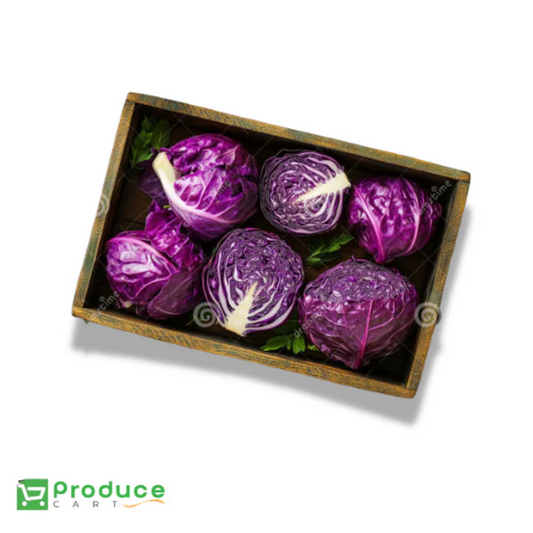 CABBAGE - RED CASE (50LB) (GRADE #1)