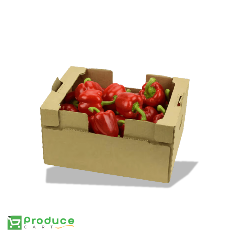 Pepper Red Bell (25LB) (#1 Grade)